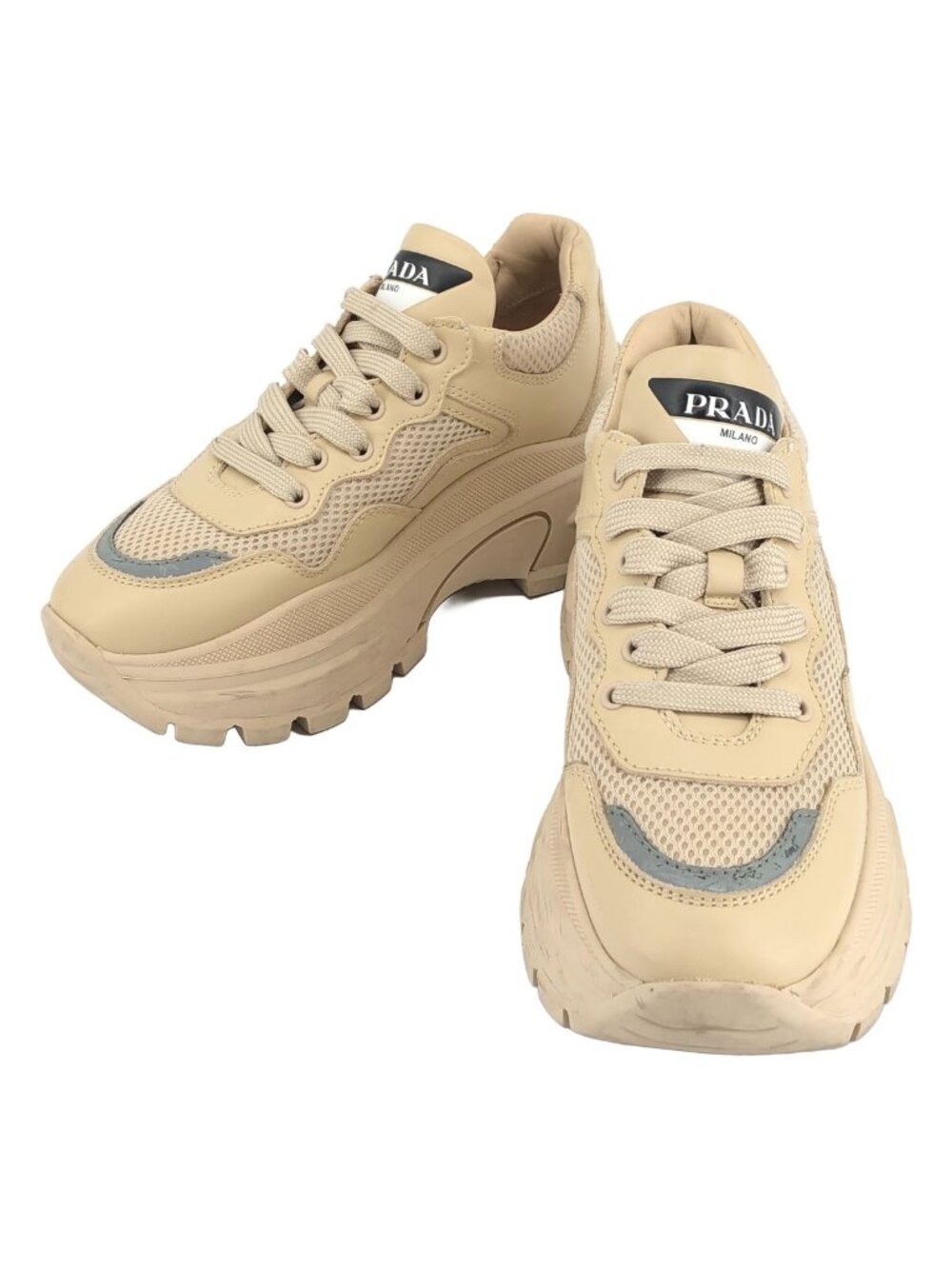 Prada Centaurus Sneakers Beige